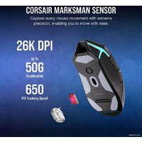 Игровая мышь Corsair Nightsabre Wireless RGB - Изображение №5 — Chaika Market