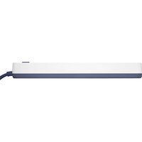 Powercom SP-06W (5м, 6 розеток, белый/серый) Image #3