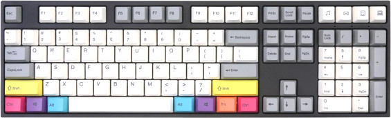 Varmilo VD108 V2 Dual Mode CMYK (Cherry MX Silent Red, нет кириллицы)