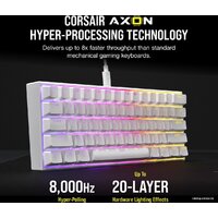 Corsair K65 RGB Mini 60% (белый, Cherry MX Speed, нет кириллицы) Image #5