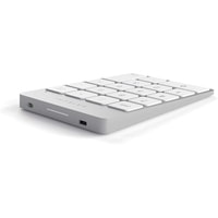 Satechi Aluminum Slim Rechargeable Bluetooth Keypad (серебристый) Image #3