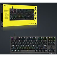 Клавиатура Corsair K60 Pro TKL (черный, Corsair OPX, нет кириллицы) - Изображение №8 — Chaika Market