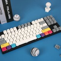 Varmilo VD87 V2 Dual Mode CMYK (Cherry MX Brown, нет кириллицы) Image #4