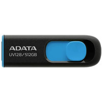 ADATA DashDrive UV128 512GB (черный/синий) Image #1