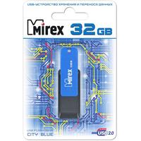 Mirex Color Blade City 32GB (синий) [13600-FMUCIB32] Image #4