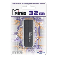 Mirex Color Blade Line 32GB (черный) [13600-FMULBK32] Image #3