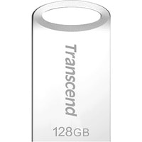 Transcend JetFlash 710 128GB (серебристый)