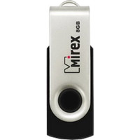 Mirex Color Blade Swivel Rubber 2.0 8GB 13600-FMURUS08