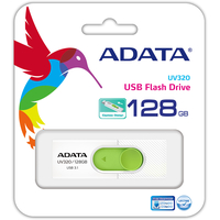 ADATA UV320 128GB (белый/зеленый) Image #3