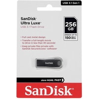 SanDisk Ultra Luxe USB 3.1 256GB SDCZ74-256G-G46 Image #5