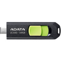 ADATA UC300 128GB (черный/зеленый) Image #1