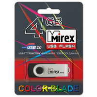 Mirex Color Blade Swivel Rubber 2.0 4GB 13600-FMURUS04 Image #2