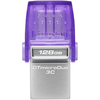 Kingston DataTraveler MicroDuo 3C USB 3.2 Gen 1 128GB Image #1
