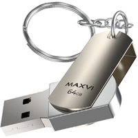 Maxvi MR 64GB (серебристый)