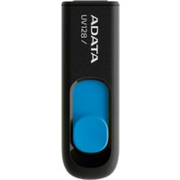 A-Data DashDrive UV128 32GB (черный/синий)