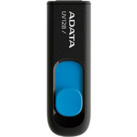 ADATA DashDrive UV128 32GB (черный/синий) Image #1