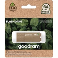 GOODRAM UME3 Eco Friendly 64GB (коричневый) Image #5