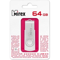 Mirex Swivel White 64GB 13600-FMUSWT64 Image #2