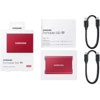 Samsung T7 500GB (красный) Image #7