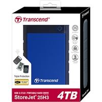 Transcend StoreJet 25H3 4TB (синий) Image #3