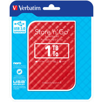 Verbatim Store 'n' Go USB 3.0 1TB Красный [53203] Image #4