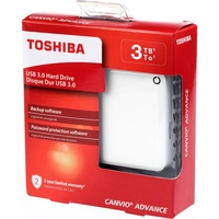 Toshiba Canvio Advance HDTC920EW3AA 2TB (белый) Image #6