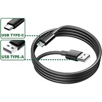 Dyllu DTUB1501 USB Type-A - Type-C (черный)