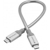 Verbatim USB-C – USB-C 30 см (серебристый) 48867