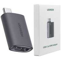 Ugreen US320 70450 HDMI - USB Type-C (серый) Image #2