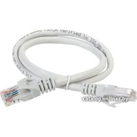 ITK RJ 45 - RJ45 PC01-C6U-1M (1 м, серый)