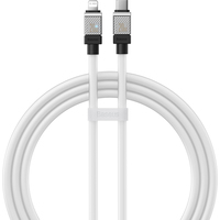 Baseus CoolPlay Series USB Type-C - Lightning (1 м, белый) Image #1