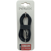 Atomic Energeek-Storm 30.360 USB Type-A - Lightning (1.3 м, черный) Image #1