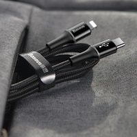 Baseus CATLGH-01 USB Type-C - Lightning (1 м, черный) Image #10