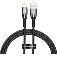 Baseus Glimmer Series Fast Charging Data Cable USB Type-A - Lightning 2.4A CADH000301 (2 м, черный) Image #1