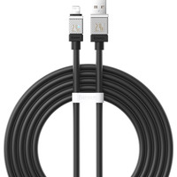 Baseus CoolPlay Series Fast Charging Data Cable 2.4A USB Type-A - Lightning (2 м, черный)