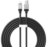 Baseus CoolPlay Series Fast Charging Data Cable 2.4A USB Type-A - Lightning (2 м, черный) Image #1