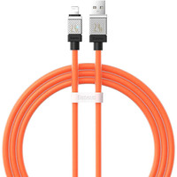 Baseus CoolPlay Series Fast Charging Data Cable 2.4A USB Type-A - Lightning (1 м, оранжевый) Image #1