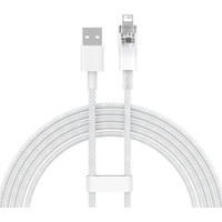 Baseus Explorer Series Fast Charging Cable with Smart Temperature Control 2.4A USB Type-A - Lightning (2 м, белый) Image #2