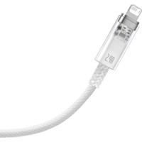 Baseus Explorer Series Fast Charging Cable with Smart Temperature Control 2.4A USB Type-A - Lightning (2 м, белый) Image #3