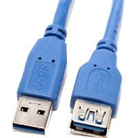 5bites USB Type-A - USB Type-A UC3011-005F (0.5 м, синий) Image #1