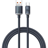 Baseus CAJY000501 USB Type-A - USB Type-C (2 м, черный)