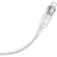 Baseus Explorer Series Fast Charging Cable with Smart Temperature Control 20W USB Type-C - Lightning (2 м, белый) Image #3