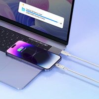 Baseus Explorer Series Fast Charging Cable with Smart Temperature Control 20W USB Type-C - Lightning (2 м, белый) Image #10