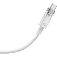 Baseus Explorer Series Fast Charging Cable with Smart Temperature Control 100W USB Type-A - USB Type-C (2 м, белый) Image #3