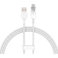 Baseus Explorer Series Fast Charging Cable with Smart Temperature Control 100W USB Type-A - USB Type-C (2 м, белый) Image #2