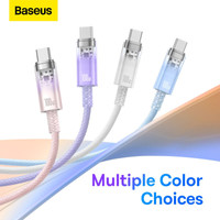 Baseus Explorer Series Fast Charging Cable with Smart Temperature Control 100W USB Type-A - USB Type-C (2 м, белый) Image #7