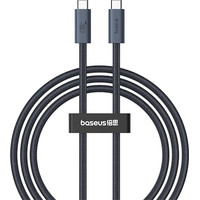 Baseus Flash Series 2 USB4 Full Featured Data Cable 240W USB Type-C - USB Type-C (1 м, черный)