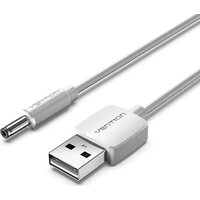Vention CEXWF USB 2 Type-A - DC-jack (1 м, белый)