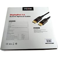 VCOM D3751-40M DisplayPort - DisplayPort (40 м, черный/коричневый) Image #3