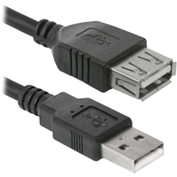 Defender USB02-10 USB2.0 AM-AF (3 м) Image #1